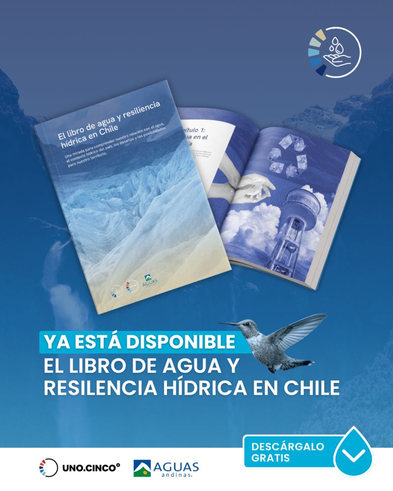 Libro: Agua y resiliencia hídrica en Chile (Uno Punto Cinco ONG)