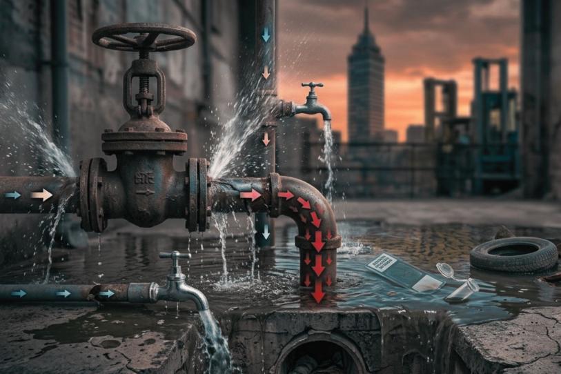 CDMX-CDMX recupera sólo 10% del agua que desecha (Excélsior)