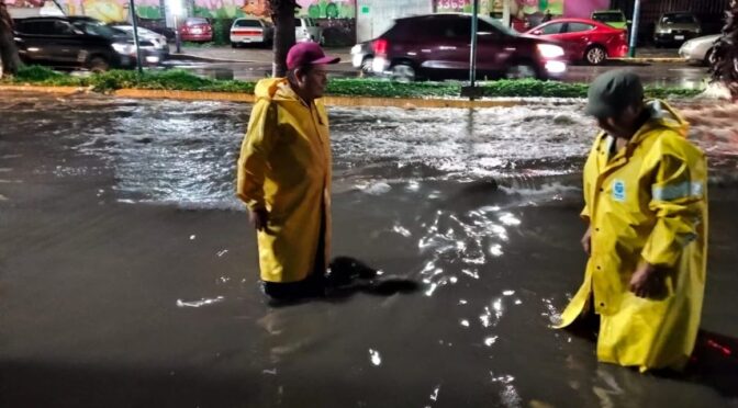 CDMX-Dejan lluvias en CDMX 12.5 millones de metros cúbicos de agua acumulados (Quadratin)
