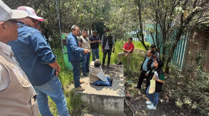 Estado de México – Conagua, CAEM y Aguas de Huixquilucan avanzan en proyecto para modernizar infraestructura hidráulica en Santiago Yancuitlalpan (Crónica)