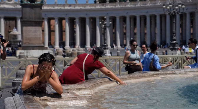 Europa–Escasez de agua y desigualdad en el acceso durante la ola de calor (Infobae)