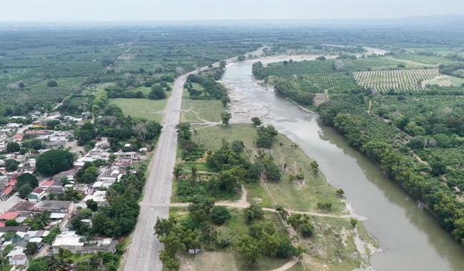 Veracruz-Conagua fortalece la protección contra inundaciones en comunidades del río Bobos, Veracruz (Gobierno de México)