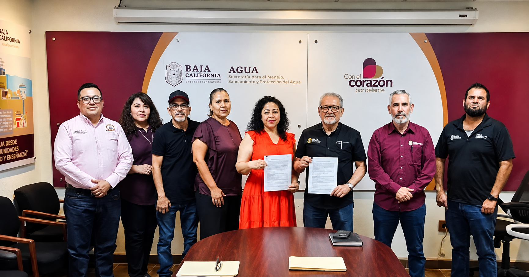 Mexicali – Firman contrato colectivo comisión estatal del agua y sindicato de burócratas en beneficio de las y los trabajadores (Uniradio Informa)