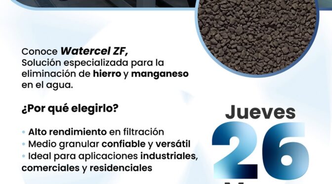 Webinar: Remueve hierro y manganeso del agua (Zeomedia)