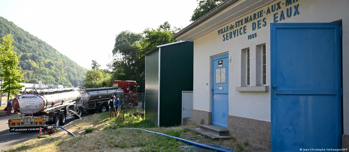 Francia – Sequía donde el agua potable llega en camiones (DW)