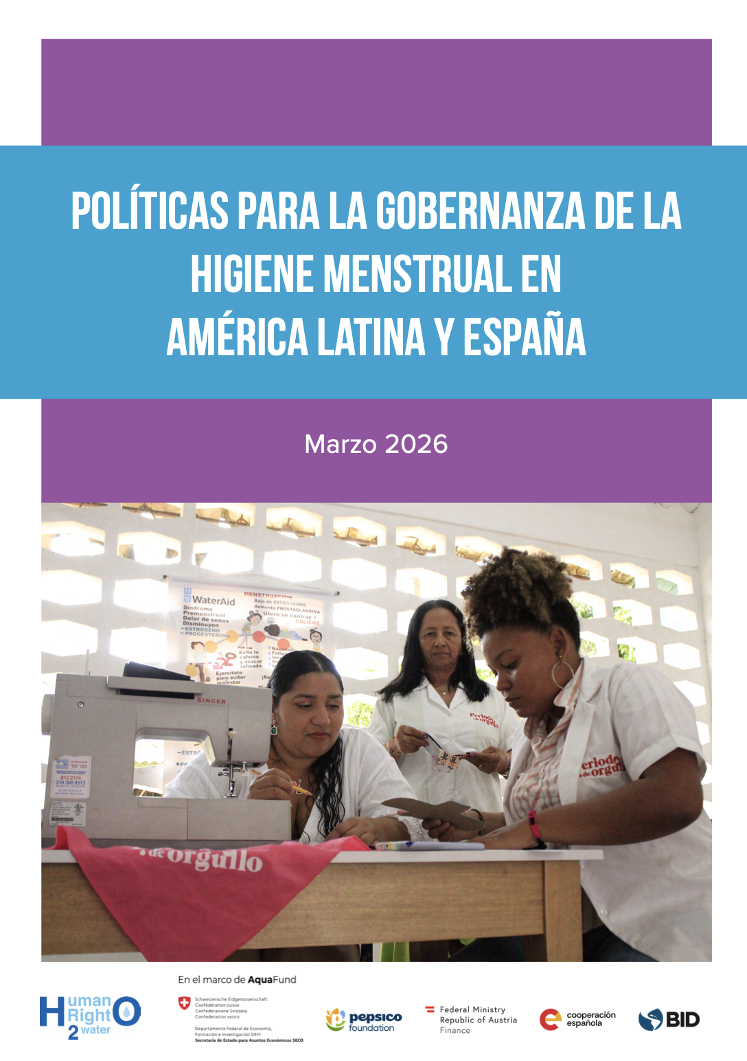 Políticas para la gobernanza de la higiene menstrual en América Latina y España (BID)