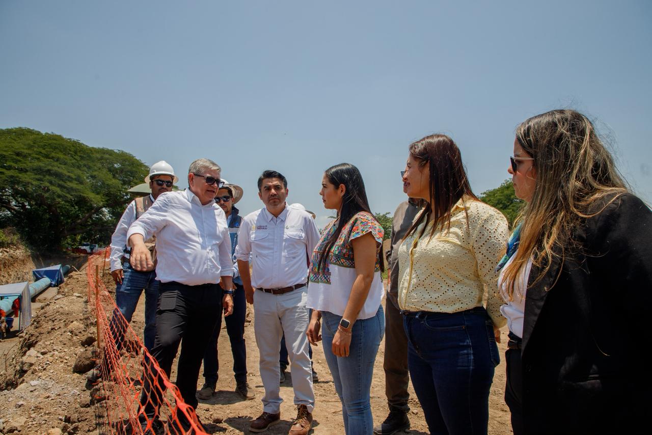 Colima – Supervisan avance de 45% en la construcción del acueducto “Agua para Colima” (El Comentario)