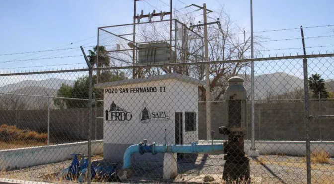 Durango – Agua Saludable permite a Lerdo mantener fuera de operación siete de nueve pozos de San Fernando (Milenio)