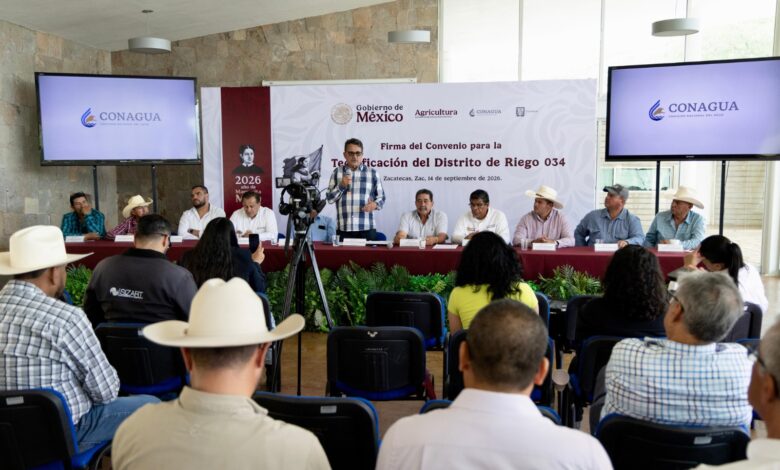 Zacatecas – Conagua destina más de mil 660 mdp para tecnificar riego en Zacatecas (News Hidalgo)