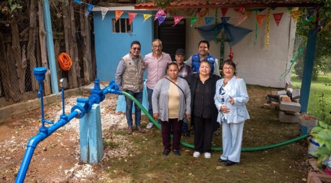 Chiapas – Concluye proyecto de pozo profundo y red de agua en la comunidad de Cuxtitali (Central Municipal)