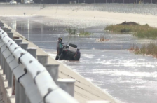Chihuahua – Aumenta el nivel de agua del Río Bravo en Ciudad Juárez (N+)