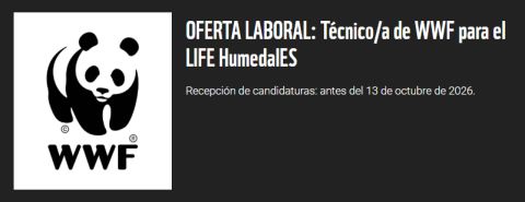 Convocatoria – Técnico/a para el proyecto LIFE HumedalES (WWF España)