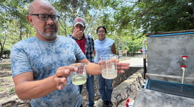 Chiapas – Investigadores de la UNICACH buscan remover al menos el 90% de contaminantes de aguas residuales (UNICACH Press)