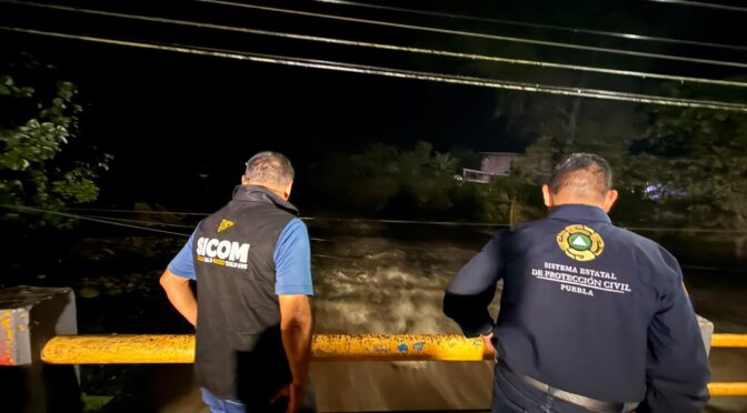 Puebla – Puebla monitorea cuerpos de agua por lluvias (La Crónica de Hoy)