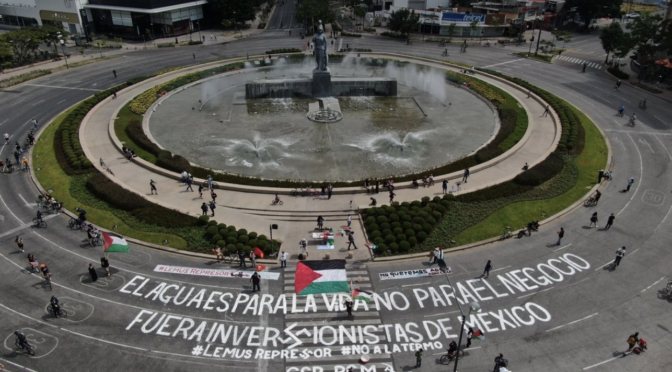 Jalisco – Continúan protestas por la mala calidad del agua en Guadalajara (La Jornada)