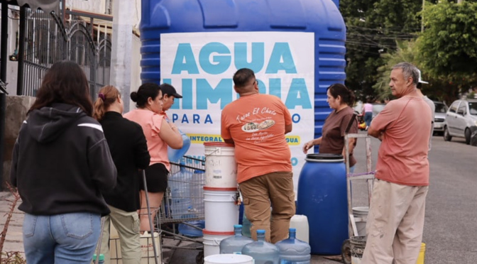 Jalisco – Instalan cisternas comunitarias para apoyar a familias sin agua en Guadalajara (NTR Guadalajara)