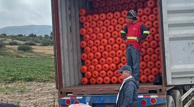 Hidalgo – Conagua instala barreras para controlar el lirio acuático en la presa Endhó (Quadratín Hidalgo)