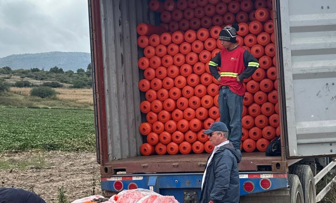 Hidalgo – Conagua instala barreras para controlar el lirio acuático en la presa Endhó (Quadratín Hidalgo)