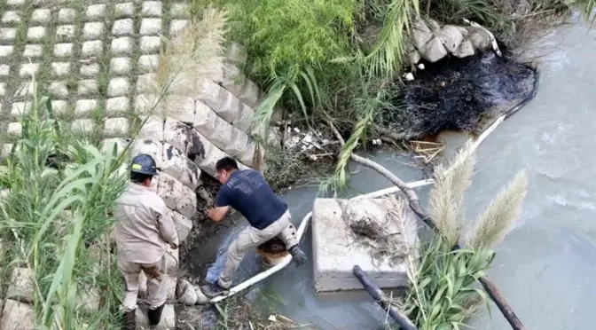Nuevo León- Prometen Pemex y Conagua vigilar cauce del Río Pilón (El Norte)