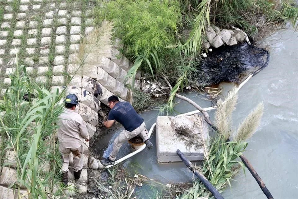 Nuevo León- Prometen Pemex y Conagua vigilar cauce del Río Pilón (El Norte)