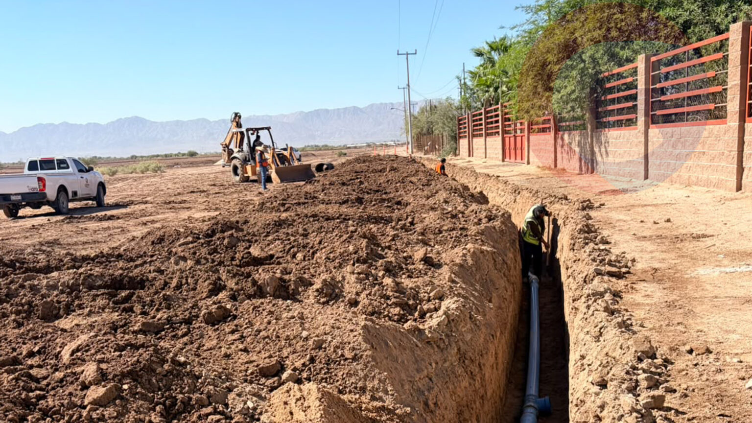 Baja California – Amplían la red de agua potable en comunidades rurales de Mexicali (Noticias Conexión)
