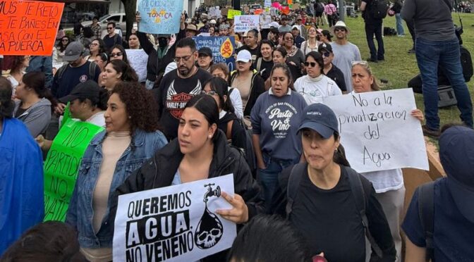 Jalisco – Crisis hídrica en Jalisco: “el agua no se puede privatizar”, analista (IMER Noticias)