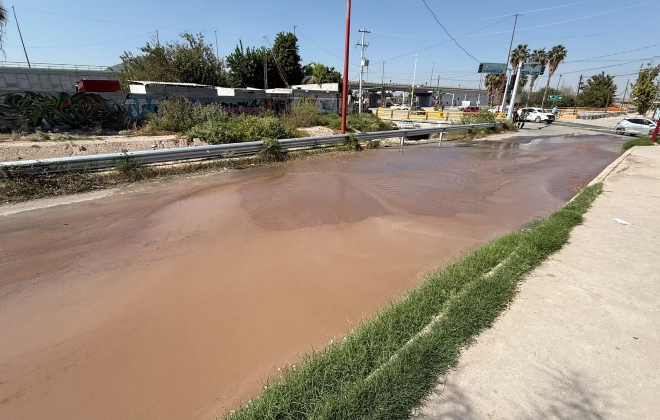 Durango – Se registra falla en línea de Agua Saludable (Noticieros Grem)