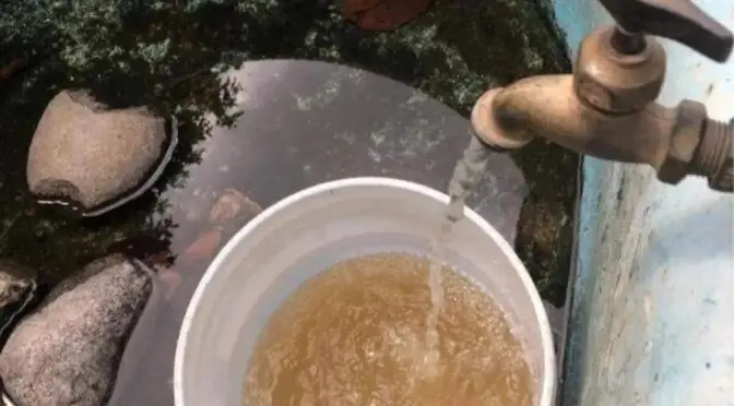 Durango-Agua amarilla en Durango: Conagua inspecciona la potabilizadora para hallar el origen (El Sol de Durango)