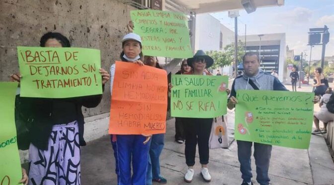 Jalisco – Pacientes renales exigen agua limpia para no perder sus hemodiálisis (UDGTV)