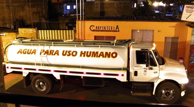 Chiapas – Tres colonias de Tuxtla Gutiérrez dependen de pipas para tener agua (Alerta Chiapas)